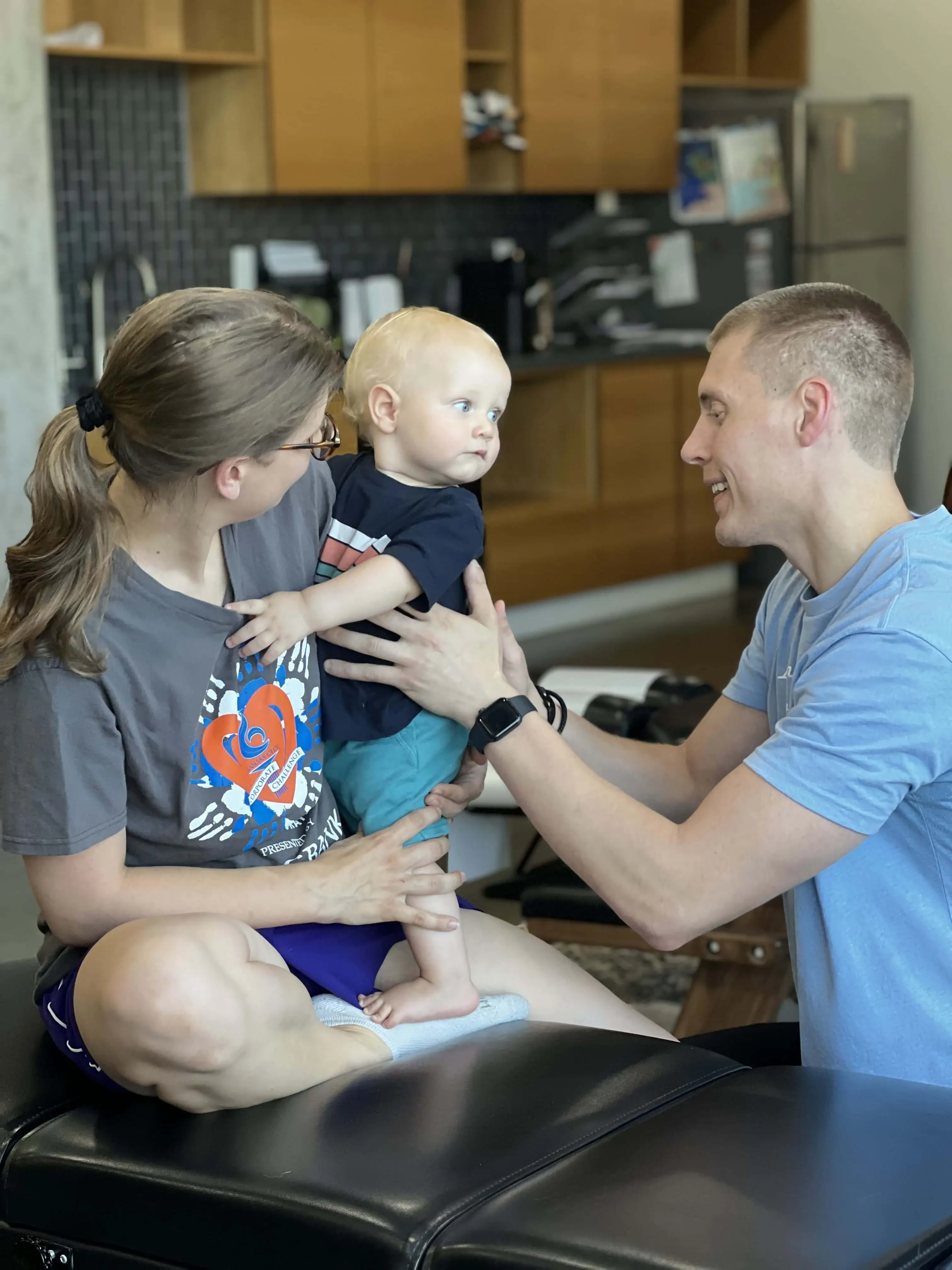 Kansas City family thriving with natural chiropractic wellness care and nervous system health